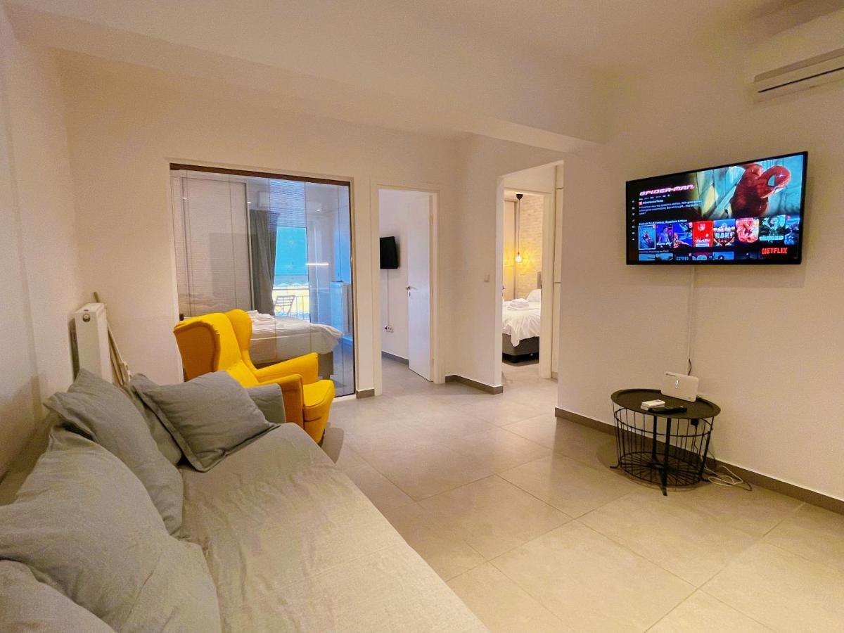 Wsd Hera Luxury Stylish 2Bd Apt With City View Balcony Near Merto Афины Экстерьер фото