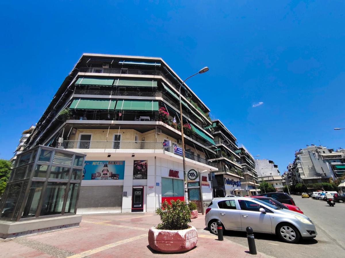 Wsd Hera Luxury Stylish 2Bd Apt With City View Balcony Near Merto Афины Экстерьер фото
